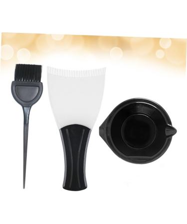 Gatuida Kit Pour Teinture Cheveux Avec Bol Brosse Et Plaque De Coiffure Outil Professionnel Portable Pour Chaud Usage Salon Et Domicile Noir - Buy Online on GoSupps.com