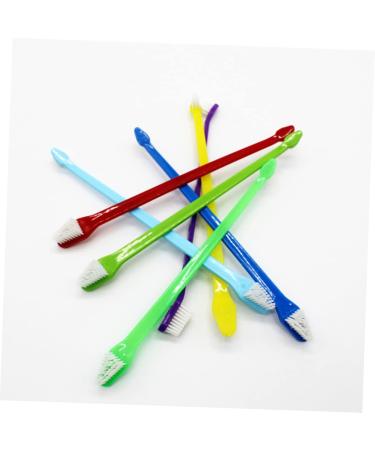 DOITOOL 2pcs Toothbrushes Pet Toothbrush Dog Teeth Cleaning Pet Grooming Dog Toothbrush Toothpaste The Dog - Buy Online on GoSupps.com