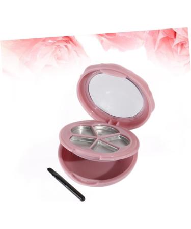  Healeved Healeved 3 Pieces Compact Powder Container Cosmetic Organizer Makeup Organizer Makeup Container Makeup Storage Box Makeup Case Refillable Eyeshadow Pallet Loose Powder Box Cosmetics Pink - Buy Online on GoSupps.com