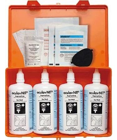 S hngen 2010004 eye aid box oculav NIT W 26 x H 16 x D 8 cm orange