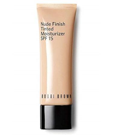 BOBBI BROWN NUDE FINISH TINTED MOISTURIZER SPF 15 (Dark Tint)