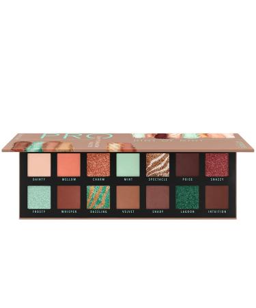 Catrice Pro Hint of Mint Eyeshadow Palette - 14 Color Aesthetic Vibes | Vegan Matte & Metallic Shades (10.6g) - Buy Online on GoSupps.com