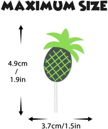 S-FX-0088 Ice Cream Fruit Dessert Cupcake Topper Colorful Glitter Happy Birthday Sensory Pop Game Theme Decor Supplies Baby Shower Boys Girls Birthday Party Decorations - Buy Online on GoSupps.com