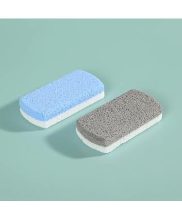 Dajidafu 6x Natural Ingredients Exquisite Craft Multi-functional Foot Pumice Stone For All Ages Pedicure Prevent Germs Growing Blue - Buy Online on GoSupps.com