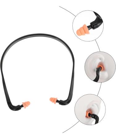 FOMIYES 8pcs Reusable Earplugs for Snoring Studying Work & Shooting - Black Ear Plug Set - Buy Online on GoSupps.com