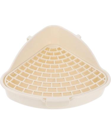 Yardwe 3pcs Box Rabbit Toilet Litter Guinea Pig Cage Tray Chinchilla Bedding Bigger Pet Bunny Pet White Pp 25X20X10CMx3pcs Whitex3pcs - Buy Online on GoSupps.com