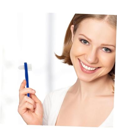 Minkissy 12 STK Double-Headed Toothbrush - Interdental & Denture Care Brush for Prothesis Cleaning | International Shipping Available - Buy Online on GoSupps.com