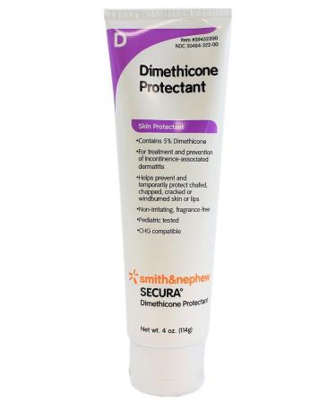 Smith and Nephew Secura Dimethicone Protectant 4oz Tube 59432200 by Smith & Nephew