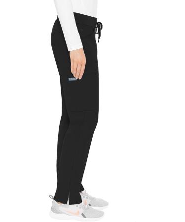 Med Couture Peaches Women's Yoga Waist Pant in Black - Size Medium - Buy Online on GoSupps.com