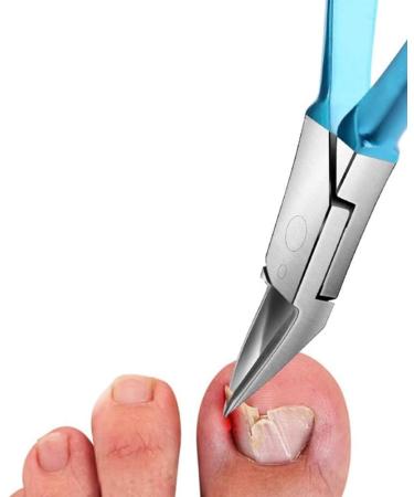 Portable Blue Beveled Tip Nail Clippers With Sharp Cutting Edge For Ingrown Nails/hard Nails/gray Nails Practical tool - Buy Online on GoSupps.com