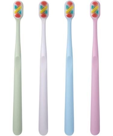 Extra Soft Toothbrush for Sensitive Teeth | Gentle Gum Care | Multi-Colored Soft Bristles for Adults - Buy Online on GoSupps.com