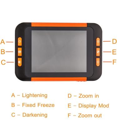 JOYWENG 3.5 LCD Portable Video Digital Magnifier for Low Vision - Ideal Reading Aid - Buy Online on GoSupps.com
