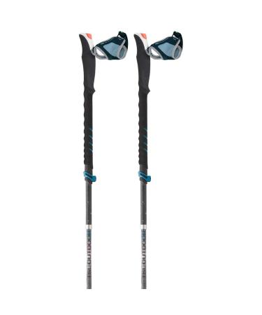 TSL Connect Aluminum 5 Cross Push and Pull Snowshoeing and Trekking Poles ST