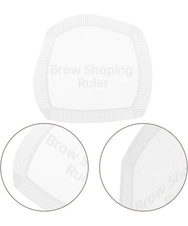 POPETPOP R gle Sourcils R utilisable en Plastique Pochoir de Mise pour Maquillage Pr cis Guide Forme des Sourcils Outil Compact pour Usage Quotidien et D butants Mod le - Buy Online on GoSupps.com