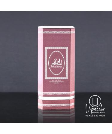 Al.Mashaher Unisex Concentrated Perfume Oil 0.85 Fl Oz - Alcohol Free Long Lasting Pure Essential Oil | Luxurious Arabian Scent - Buy Internationally - Buy Online on GoSupps.com