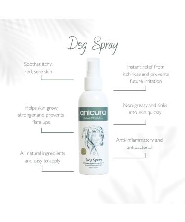 Anicura Dog Spray - Natural Relief for Itchy Skin & Allergies | Instant & Long-Term Results - Buy Online on GoSupps.com