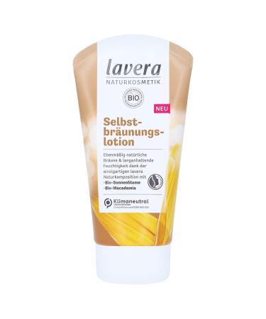 lavera self-tanning lotion self-tanner natural tan natural cosmetics vegan certified 150 ml
