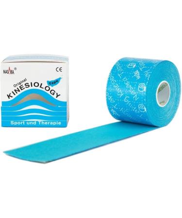 Buy Nasara Original Kinesiology Physio Sport Tape - 6-Seater Box 5cm x 5m - Perfect for Sports & Medicine - Green & Mix Colors - Buy Online on GoSupps.com