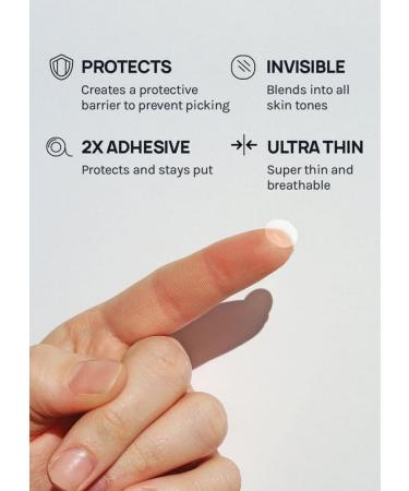 Hydrocolloid Acne Pimple Patch | 144 Fast Healing Spot Stickers for Zits & Blemishes | Vegan & Cruelty-Free Skin Care - Buy Online on GoSupps.com