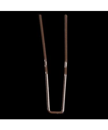 Rocst u Form Hair Clips & Storage Box - 12 Pack Bobby Pins & Hairpins for Updos - Brown 6.4cm - Perfect for Girls & Women - Buy Online on GoSupps.com