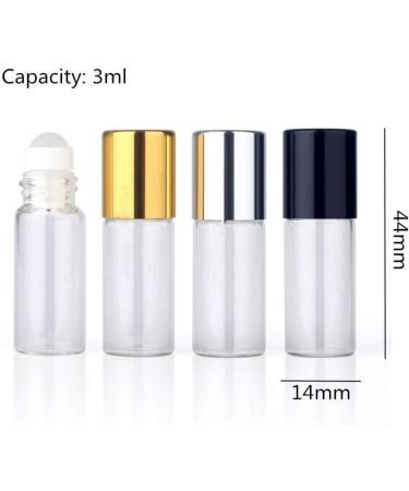 XD Essential Oil Roll-On Glass Bottles - Perfect for Essential Oils | Premium Quality Roller Bottles for Aromatherapy & DIY Blends - International Shipping Available - Buy Online on GoSupps.com