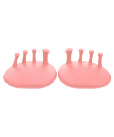 INOOMP 1 Pair Arch Trainer Thumb Spica Splint Sportster Accessories Toe Separator Bunion Cushions Gel Toe Stretcher Foot Toe Bone Straightener Simple Toe Stretchy Pink Pink 11X10X6CM