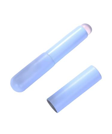 Silicone Nail Brush Round Head Lip Brush Silicone Lip Applicator Reusable Nail Brush Jelly Head Brush Nail Design for Women Nail Art Brush Lip Brush (B)