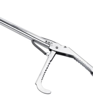 Yomyray 47'' Snake Tong Professional Collapsible Snake Catcher Tool With Zigzag Wide Jaw And Metal Automatic Lock Stainless Steel Reptile Grabber Rattle Catcher (Include Snake Bag) - Buy Online on GoSupps.com