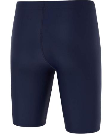 DEVOROPA Boys' Swim Jammers - Youth Competitive Swim Team Suit - Navy - Medium - Buy Online on GoSupps.com
