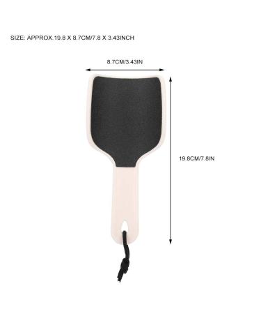 Horn Skin File & Corneal Remover | Double-Sided Bent File for Smooth Feet | Callus & Dead Skin Remover (Beige) - Shop Now! - Buy Online on GoSupps.com