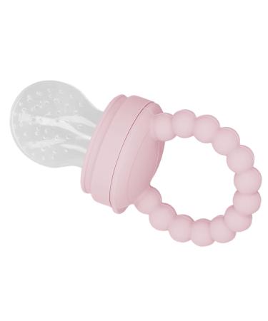 Removable Food Supply Pacifier - Safe Fruit Feeder for Babies (Pale Pink) | International Shipping - Buy Online on GoSupps.com