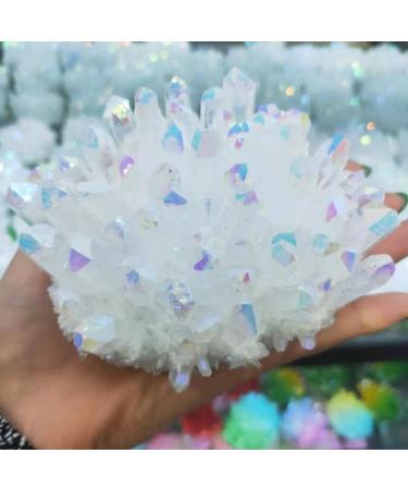 Specimen Healed Natural White Quartz Crystal Cluster Rock Specimen Angel Aura Flowers Aesthetic Room Decor Fantastic Indie Jewelry Stone As a Gift ERTEYIN (Size : 500-600g) - Buy Online on GoSupps.com