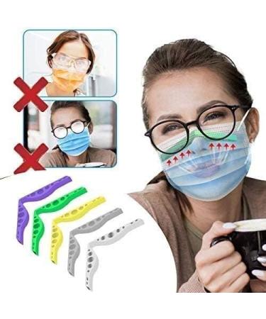 Boqqu 10-Piece Fogless Mask Accessories | Silicone Anti-Fog Nose Bridge Pads for Glasses | Anti-Fitting Green Solution - Buy Online on GoSupps.com