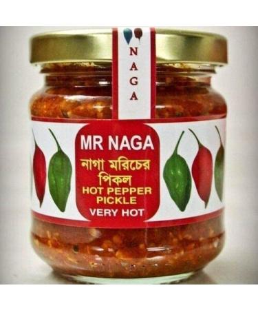 Naga Hot Chilli Pepper Pickle Sauce | Hot Recipe | Unique and Distinctive Flavour | 190g