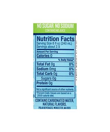 Polar Beverages Seltzer Sparkling Water Variety Pack - 12 x 20 Ounce Flavored Seltzer Drinking Water - Buy Online on GoSupps.com