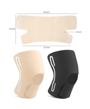 Adjustable Ultra-Thin Knee Brace - Compression Support Sleeve for Men & Women | Ideal for Sports Running Meniscus Tear ACL MCL Arthritis Injuries - Buy Online on GoSupps.com