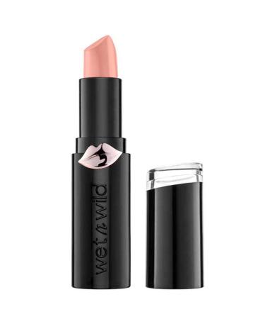 Wet n wild megalast lipstick long-lasting moisturizing matt matt lipstick extra fine formula with microc ignitions natural extracts coenzyme Q10 vitamin A & e Skin-ny dipping matte lipsticks Skin-ny dipping
