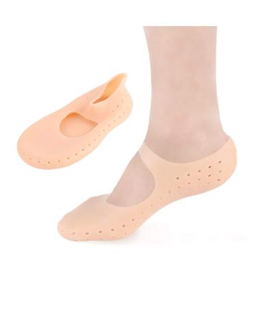 Healifty Gel Moisturizer Socks SLI Silicone Foot Care Invisible Beach Socks with Breathable Holes Unisex XL Size - Buy Online on GoSupps.com