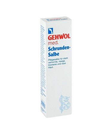 GEHWOHLmed Cracked Skin Ointment 125ml - Care ointment for very hardened cracked dry and rough skin 125 ml (1 pack)