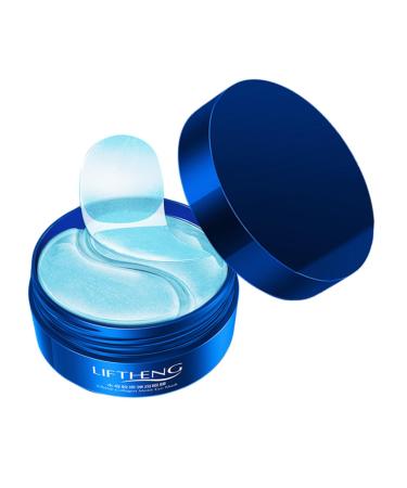 Angoily Lip Membrane Paste 1 Box Moisturizing Eye Mask Anti Wrinkle Jellyfish Collagen Cosmetic Eye Dark Circles Masks