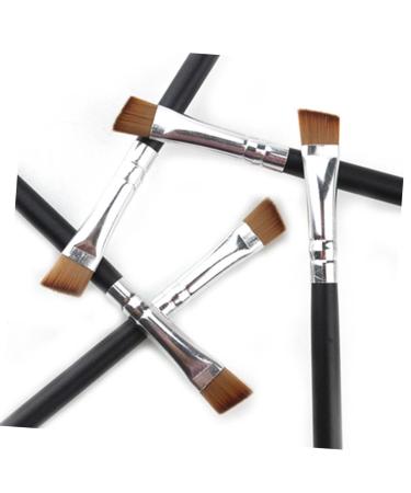 FRCOLOR 30 Pcs Angle Makeup Brush Set | Eyebrow Filler & Eye Makeup Brushes | Precision Wooden Tools for Flawless Beauty - Buy Online on GoSupps.com