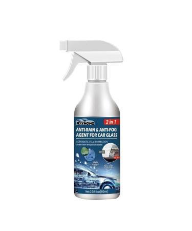 DTREELS 60/120ml Car Glass Waterproof Coating Agent Auto Fog Rain Repellent Remover Nano K2A9 Spray Windshi Rain For Windows As Shown 60ml