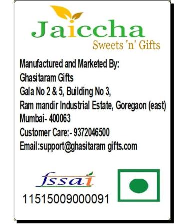 Ghasitaram Gifts Jaiccha Rakhi for Brother Ghasitaram Tea Coffee Hamper Box with 2 Rakhis - Buy Online on GoSupps.com