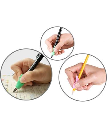 13-Piece Silicone Ergonomic Writing Aid Set | Pencil Grip & Posture Correction Tool for Children & Students | Ideal for Special Needs - Buy Online on GoSupps.com
