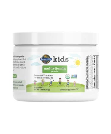 Garden of Life Kids Multivitamin Powder  2.11 oz (60 g)
