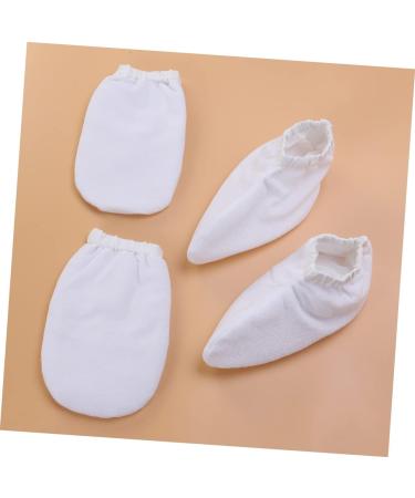 POPETPOP Warming Gloves 4 Pairs Cosmetic White Product Warm Gloves - Buy Online on GoSupps.com