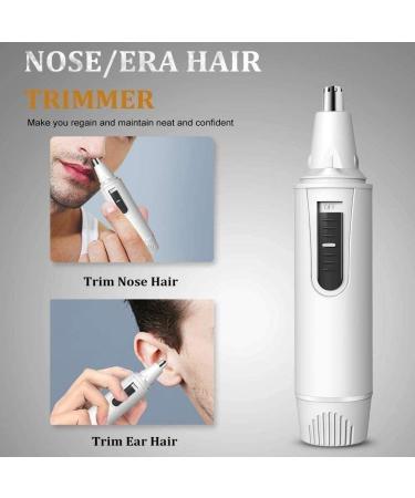Electric Nose Hair Trimmer for Men & Women | Painless Ear Hair Remover Wet/Dry Clipper - Buy Online on GoSupps.com