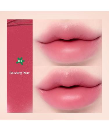 Etude Fruity Lip & Cheek Blur Balm Sheer Tinted, Moisturizing Cream Balm with Puff, Hydrating Multi-Use Lip & Cheek Color #4 Unripe Plum 2.3g - Buy Online on GoSupps.com