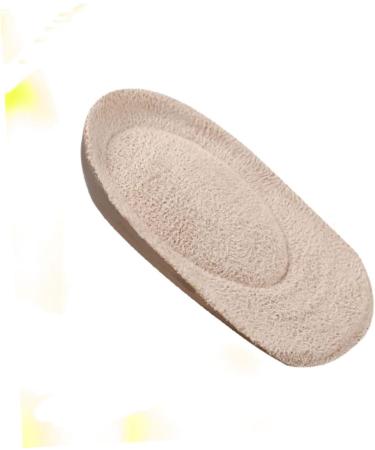 Gel Heel Pads for Plantar Support | Silicone Insoles for Men & Women | Reusable Cushion Inserts - Khaki - Buy Online on GoSupps.com