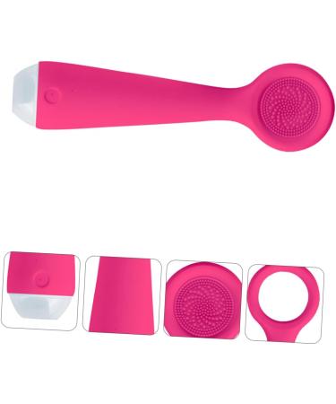 Angoily 1pc Cleaner Oil Cleanser for Face Electric Facial Cleanser Eye Treatment Tools Silicone Skin Wash Machine Eye Massager Silicone Facial Cleaning Tool Silica Gel - Buy Online on GoSupps.com